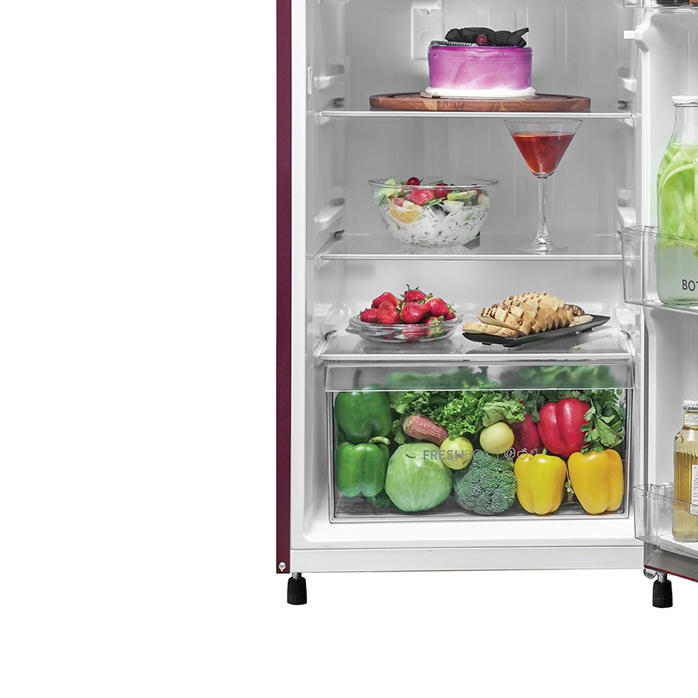 Haier 185L 2 Star Direct Cool Refrigerator - HRD-2062CRV-N